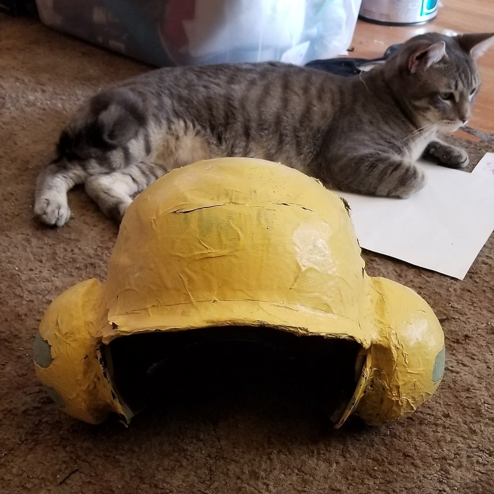 Unfinished Mituna Captor helmet, sold as is